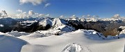 66 Spettacolare vista panoramica ad ovest dalla vetta del Monte Venturosa